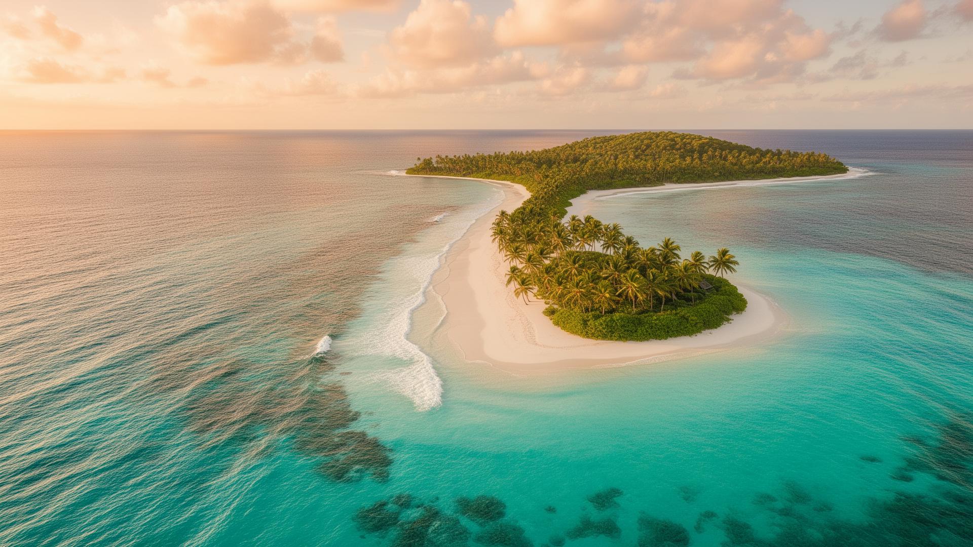 Praia paradisíaca